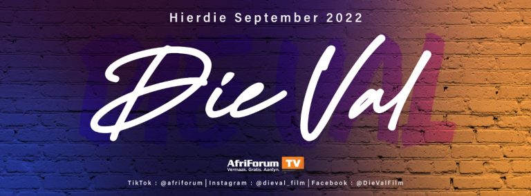 #DieValFilm: AfriForumTV stel op 10 September fliek oor boeliegedrag en selfdood bekend