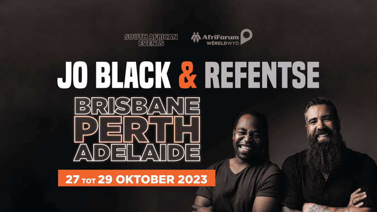 Jo Black en Refentse bring Afrikaanse musiekgenot na Australië
